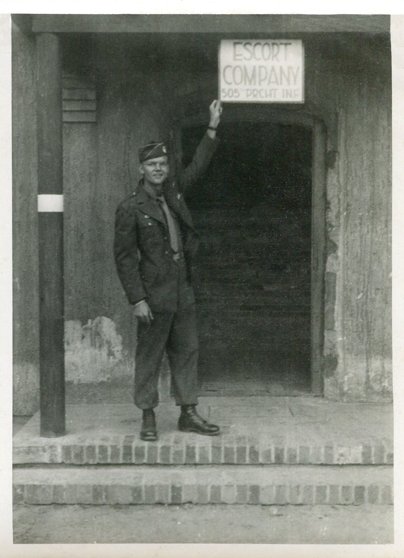 Pfc. Eugene A. Lenz  -  Berlin 1945